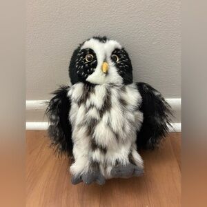 Douglas Darius Great Gray Owl plush stuffed animal.